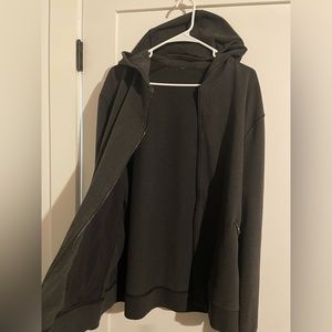 Lululemon dark gray hooded sweatshirt